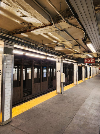 New York Subway Platform