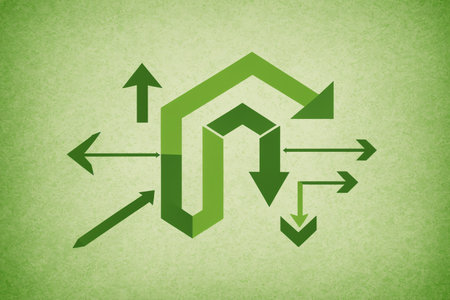 Green Arrows House Sustainability Concept 171025の素材