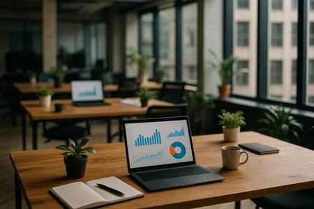 Skyscraper Sunset Financial District 191025の素材