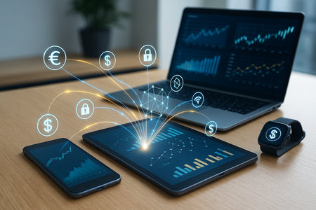 Digital Payments Dashboard On Multiple Devices 021125の素材