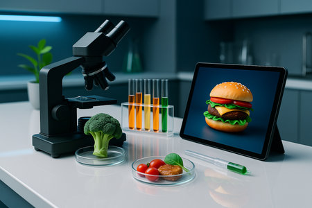 Ai Robotic Cooking Burger Lab 031125の素材