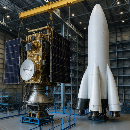 Spacecraft In Assembly Facility 041125の素材