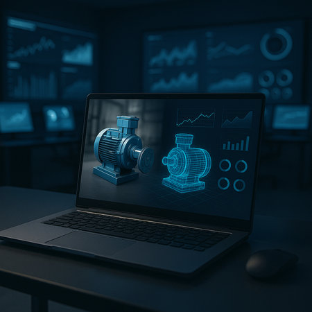 Laptop Showing Ai Robot Interface 051125の素材