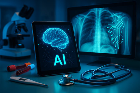Ai Brain Scan And Xray Monitor 051125の素材