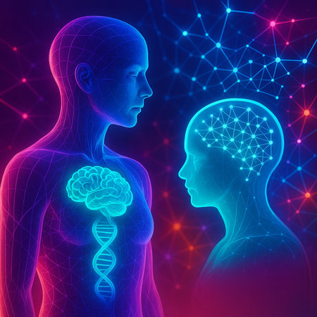 Human And Ai Communication Visualization 051125の素材