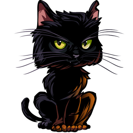 Cat and catのイラスト素材