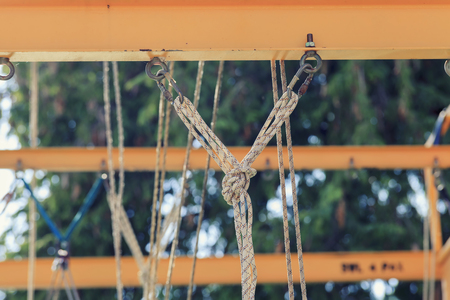 Rope access equipmentの写真素材