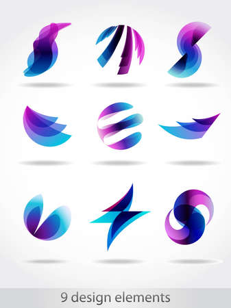 Design elementsのイラスト素材