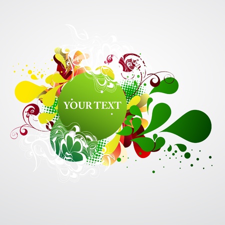 Grunge bannerのイラスト素材