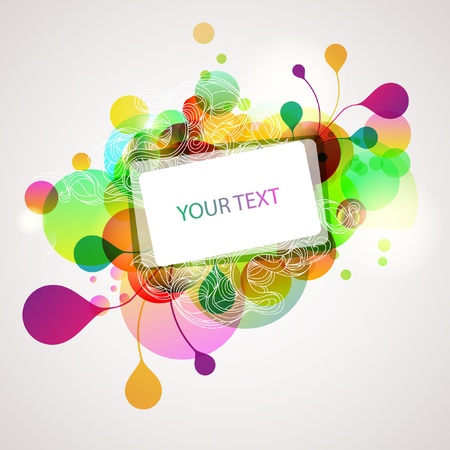 Colorful bannerのイラスト素材