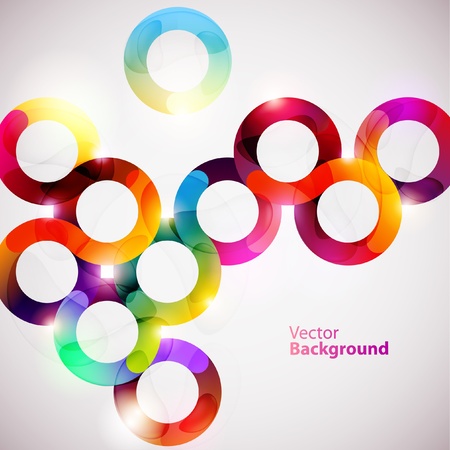 Abstract colorful waveのイラスト素材