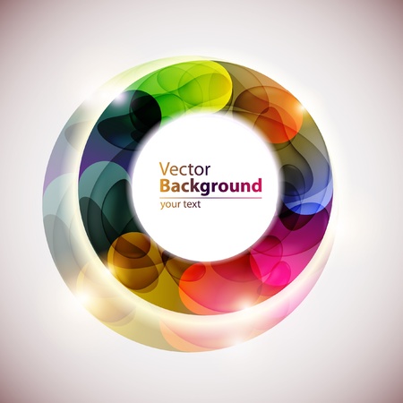 Beautiful color circleのイラスト素材