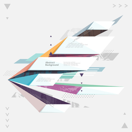 abstract colorful backgroundのイラスト素材