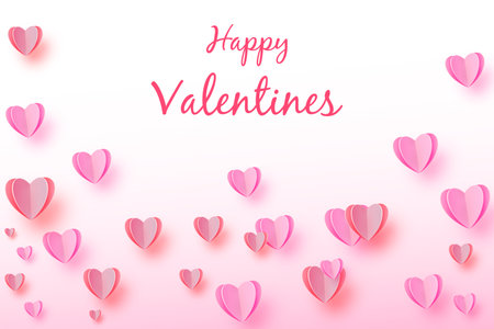 Happy Valentines Frame backgroundのイラスト素材