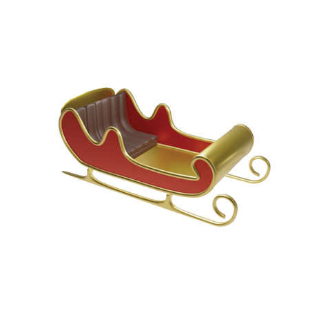 Christmas asset 3d render designのイラスト素材