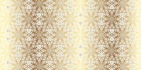 Seamless vector pattern in oriental style. Geometric element for design.