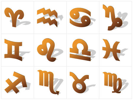 Zodiac Characterのイラスト素材