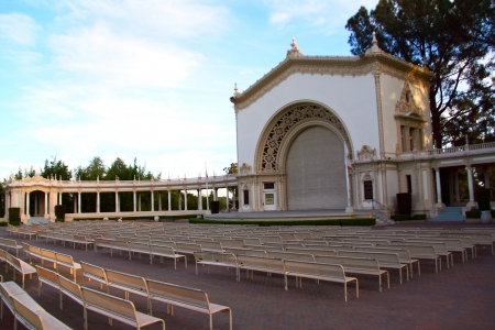 Open Air Theater in Balboa Park, San Diego, CA 