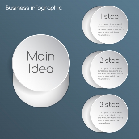 Template for your business presentationのイラスト素材