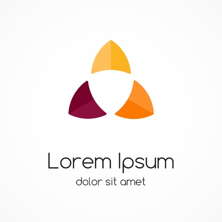 Circle Abstract sign, symbol.のイラスト素材