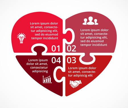 Layout for your options or steps. Abstract template for background.のイラスト素材