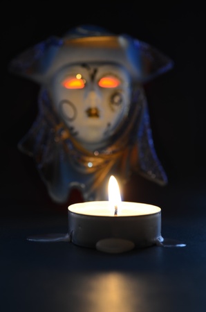 Candle guardianの写真素材
