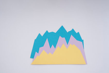 Analytic chart element, colorful infographics. Business statistic, diagram, data visualization, graph information.の写真素材