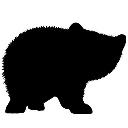 Marten Silhouette Vector Graphicsのイラスト素材