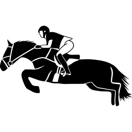 Hand drawn Eventing 2  Vector Sketchのイラスト素材