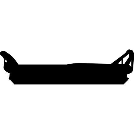 Basket Silhouette Vectorのイラスト素材