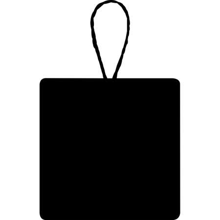 Tag Silhouette Vectorのイラスト素材