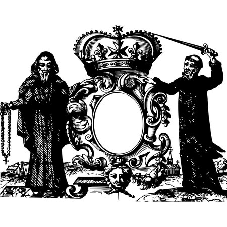 Victorian Frame Vectorのイラスト素材