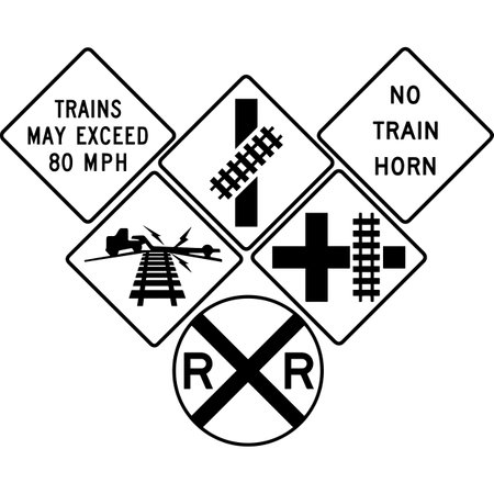 W10 series Crossings Icon SVG -Vector Symbol Commercial & Personal Use- Cricut,Silhouette,Cameo,Vinyl Cutのイラスト素材