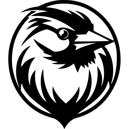 Chickadee Mascot Graphicsのイラスト素材