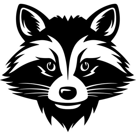 Raccoon Mascot Graphicsのイラスト素材