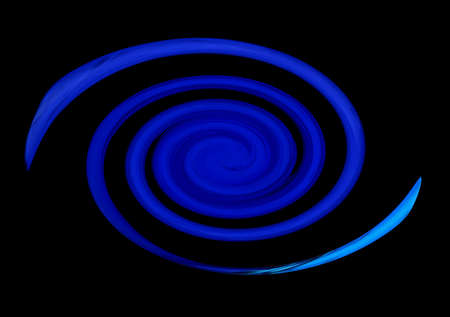 Blue Twirl Background