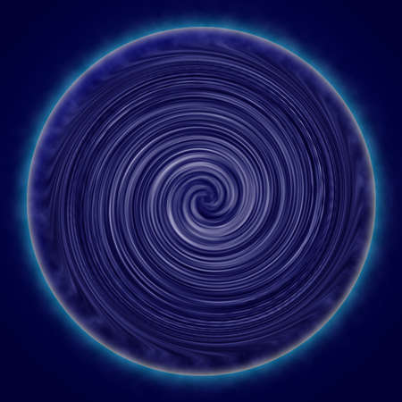 Blue Twirl Background