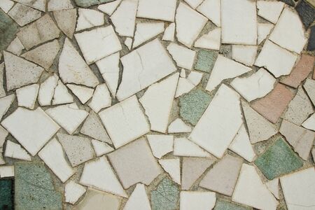 a colorful brick wall backgroundの写真素材