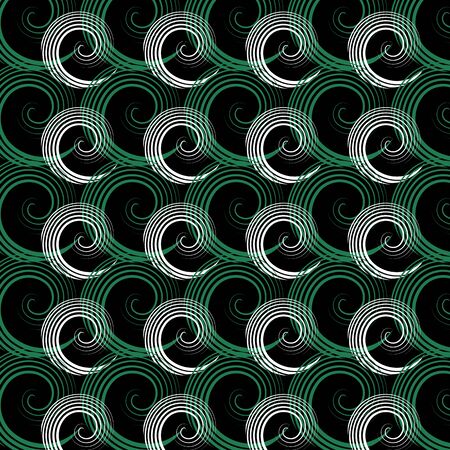 abstract magic circle on a colorful backgroundのイラスト素材