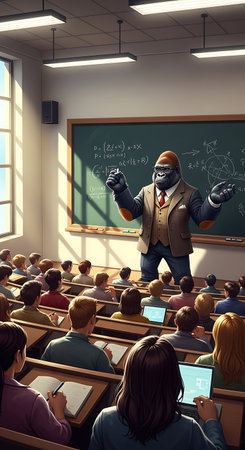 Teacher Teaching Students at School Classroom Concept.の写真素材