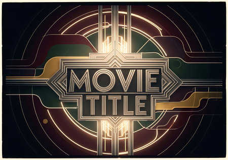 Vector illustration of a retro style signboard with the inscription MOVE TIME