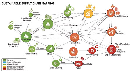 Sustainable Development Goals for Sustainable Development. Chart with keywords and icons