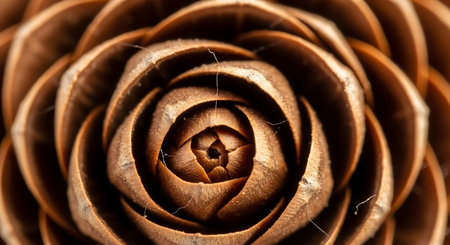 Close-up of a pine cone as a background. Macro.