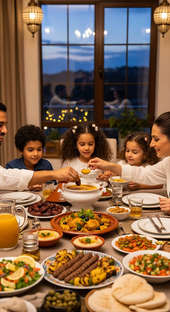 Healthy breakfast bowl with mango, blueberries, raspberries and kiwiの写真素材