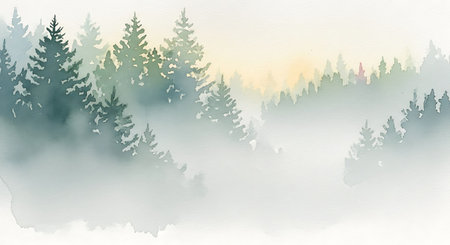 Abstract watercolor for background. Digital art painting. Texture paper.の写真素材