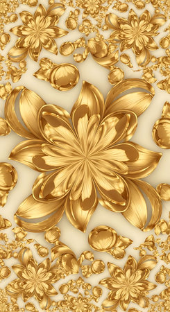 3d illustration of abstract geometric composition,digital artwork for creative graphic designの写真素材