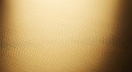 Gold metal background or texture and gradients shadow. Abstract background.の写真素材