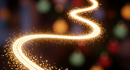 Abstract bokeh lights background. Christmas and New Year concept.の写真素材