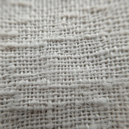 Close-up of white fabric texture as a background. Macro.