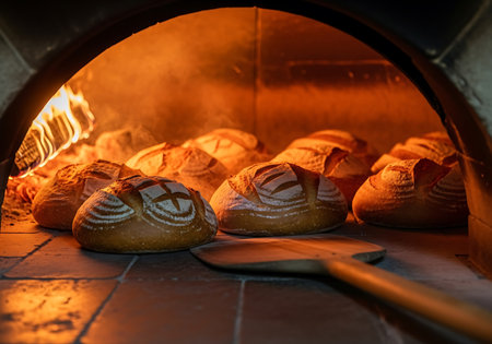Closeup of woman hands with beads and wooden beads. Selective focus.の写真素材